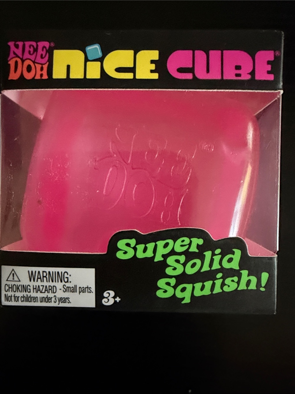 NEEDOH Nice Cube Super Solid Squish Squishy - Pink